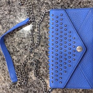 Rebecca Minkoff royal blue wallet crossbody bag